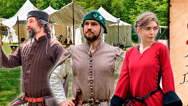 Im Angebot in unserem Mittelalter Shop: Mittelalter Kleidung für Herren