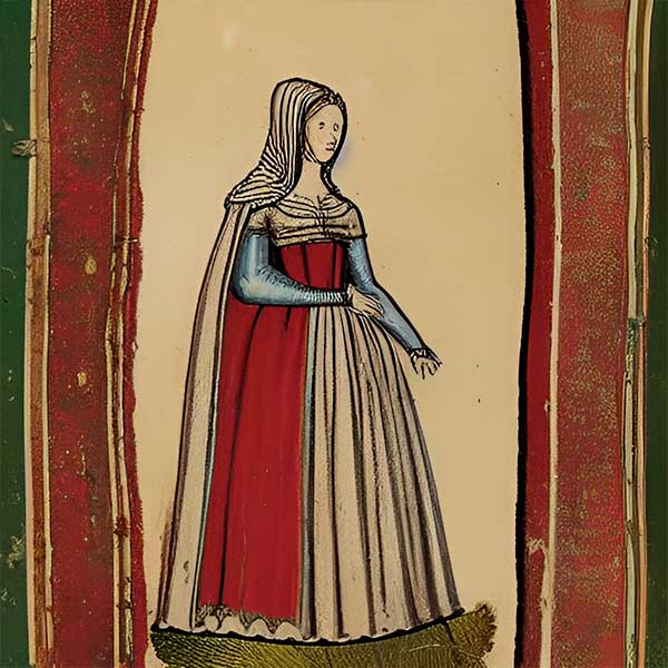 Clothing in the Middle Ages - From Viking to Late Middle Ages. Clothing made of linen, wool and leather for larp and reenactment.