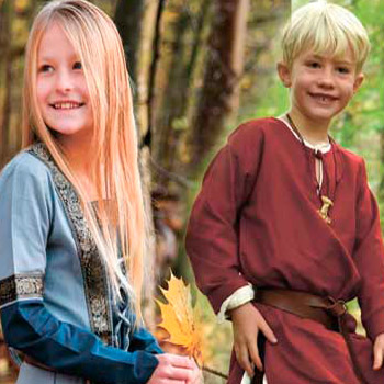 Medieval clothing for children