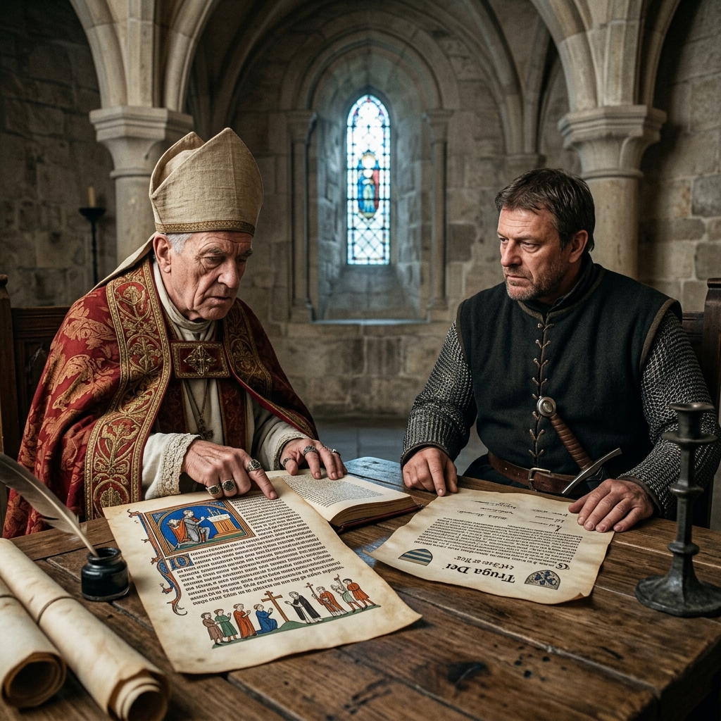 Church and nobility in the Middle Ages War - codes and rules limit warfare