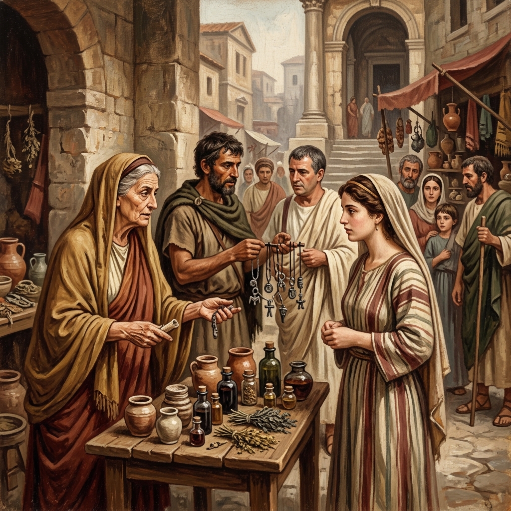Unusual professions: Wise women and fortune-tellers sold love potions and amulets in the Middle Ages