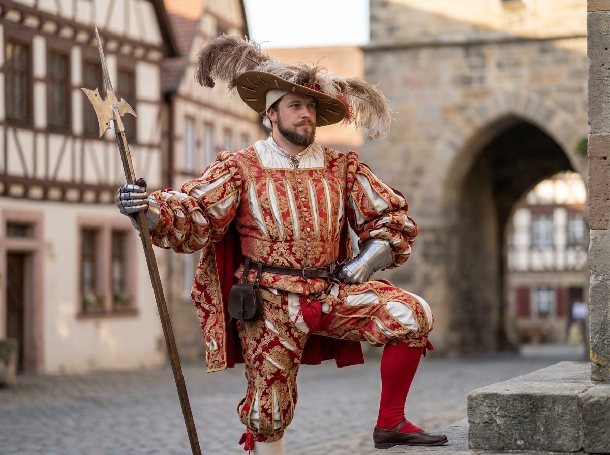 Die Epoche der Landsknechte: Mode als Machtdemonstration