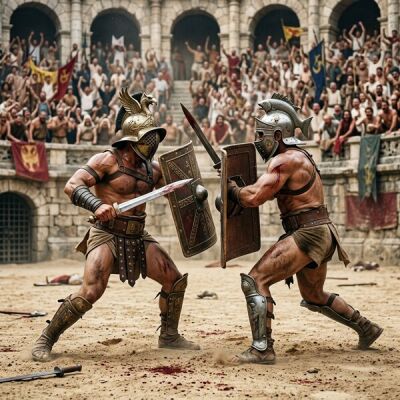 Gladiator fights - Bloody games in ancient Rome - Gladiators: History & facts about the fights in Rome