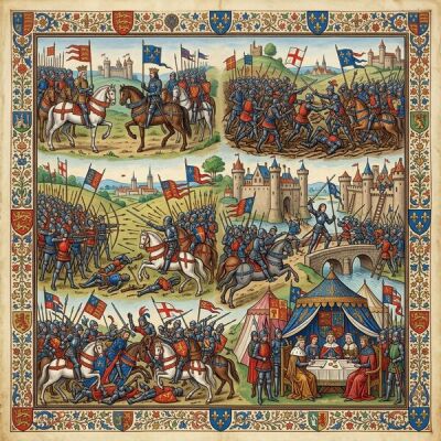 The Hundred Years’ War (1337-1453) - causes, phases and consequences - 100-year war: causes, phases and consequences