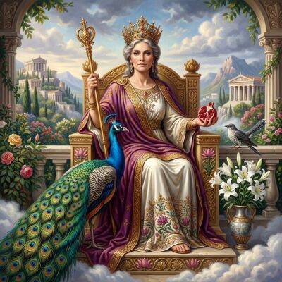 Hera - goddess of marriage, queen of Olympus - Hera - goddess of marriage, queen of Olympus