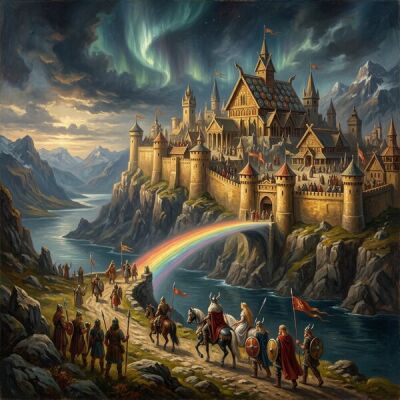Asgard – Home of the Norse gods - Asgard: An explanation of the home of the Norse gods