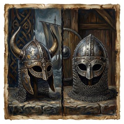 A Viking helmet with horns? Fact-checking history’s biggest myth - Viking helmet with horns: myth or reality?