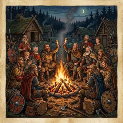 Making a fire like a Viking: flint, fire steel and traditional tinder - Making a fire like a Viking: flint and steel