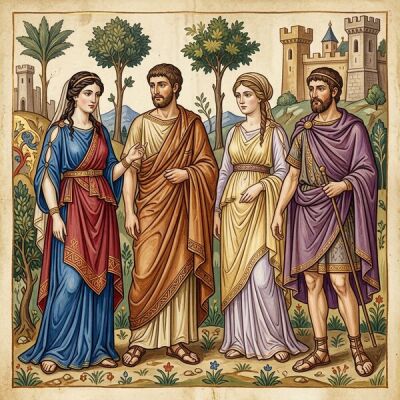 Clothing in ancient Greece: chiton, peplos and himation - Ancient Garments: Chiton, Peplos & Himation Explained