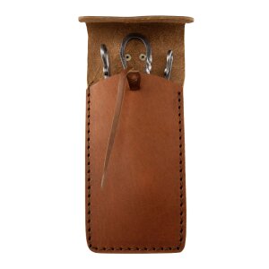 Waggoner cutlery set knife spoon fork with leather bag