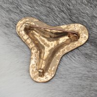 Viking Trefoil-Shaped Cloak Ornament Stora Ryk bronze