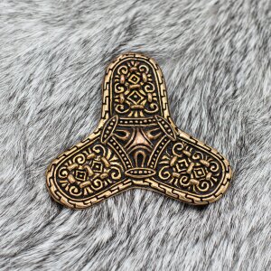Viking Trefoil-Shaped Cloak Ornament Värnamo
