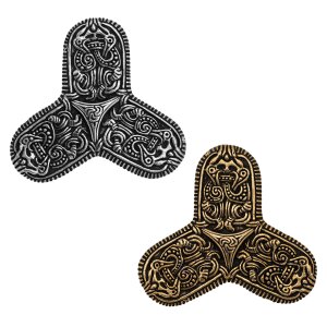 Viking Trefoil-Shaped Cloak Ornament Tranby