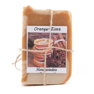 Hand boiled Orange Cinnamon Soap