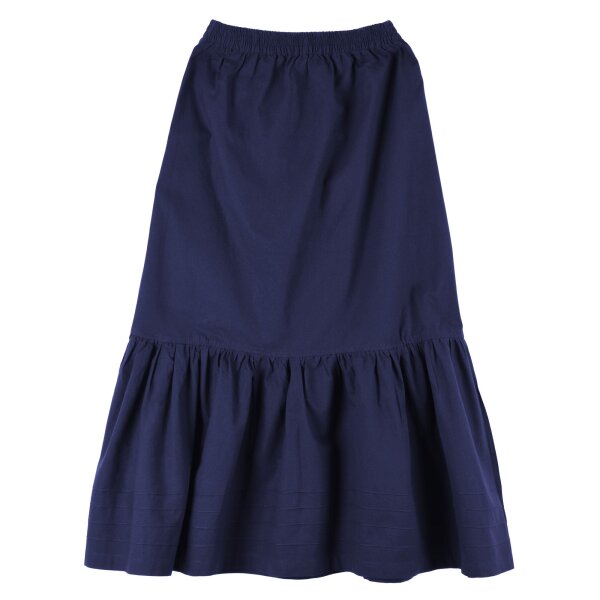 Market medieval skirt or petticoat blue