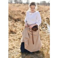 Market medieval skirt or petticoat blue