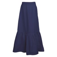 Market medieval skirt or petticoat blue