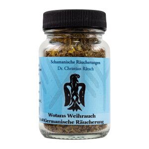 Germanic incense with spruce resin, juniper and mugwort