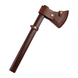 Hand-forged mammoth axe