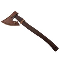 Hand-forged beard axe