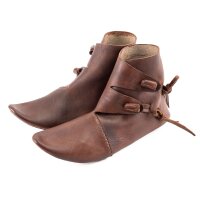 Reversible Viking shoes type Jorvik brown