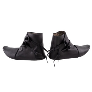 Reversible Viking shoes type Jorvik black