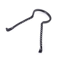 Hand-Forged Omega Drinking Horn Stand, various sizes