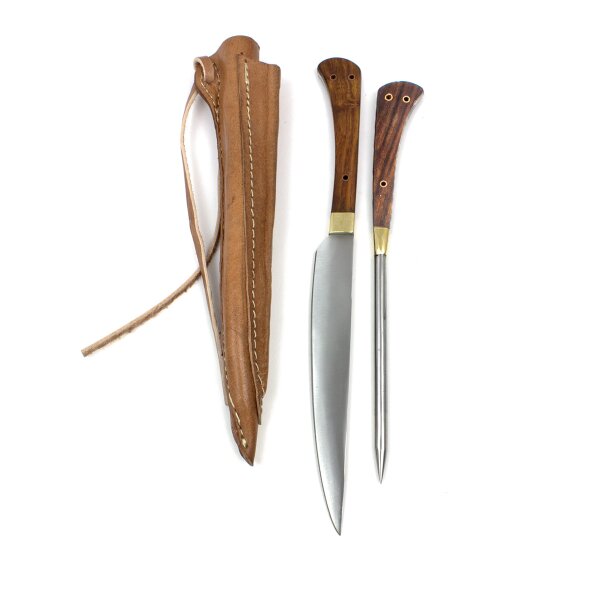 medieval cutlery type IV wooden handle