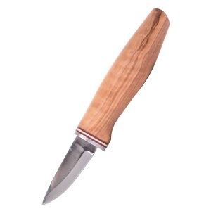 Nordic Whittle Knife from 440 Stainless Steel w/ Leather...