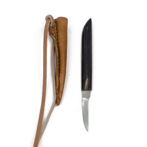 scriptorium knife stainless steel 1100 - 1400 horn handle