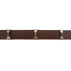 Belt Erik with fittings brown 160cm