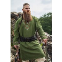 Viking Tunic with embroidery - Green