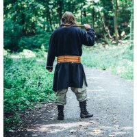 Viking Tunic with embroidery - black