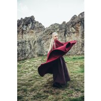 Medieval Cape without Hood red