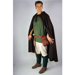 Medieval Cape with Hood brown
