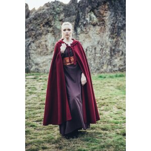 Medieval Cape with Hood red