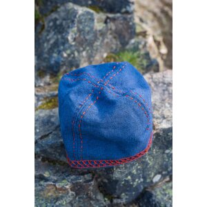 Medieval Cap "Anders" - Blue