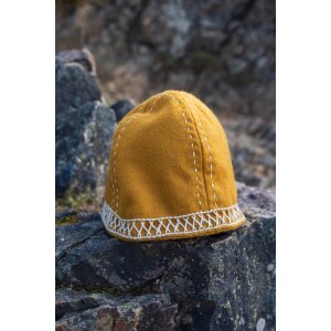 Viking Cap Wool with Embroidery