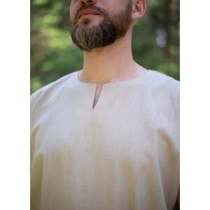 Medieval shirt nature long sleeve linen