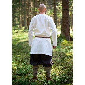 Viking tunic or undertunic Linen white
