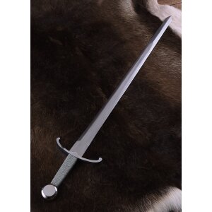 Medieval steel one handed sword