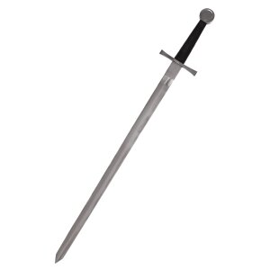 Medieval one-handed sword with disc pommel, steel