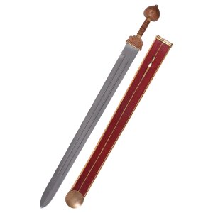 Spatha, épée romaine tardive avec fourreau