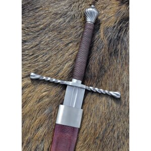 Bastard sword with scabbard, for show fight, SK-B