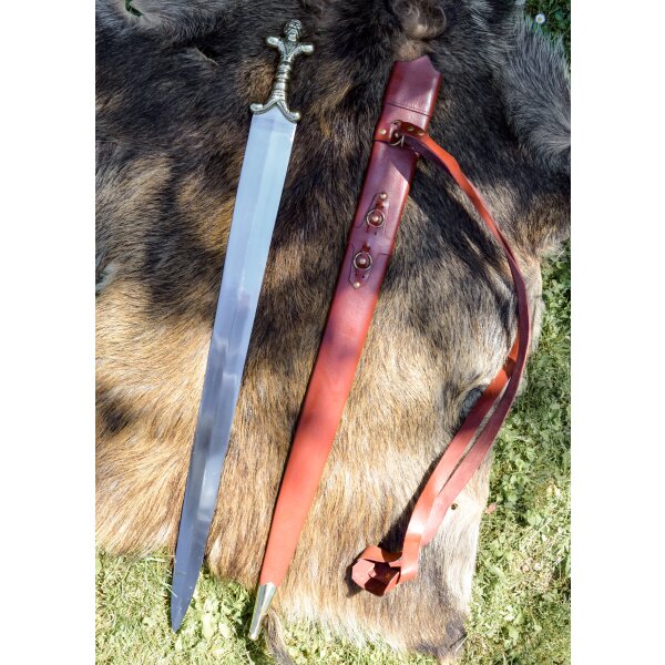 Celtic longsword with scabbard