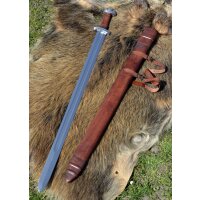 Viking sword Godfred with scabbard, SK-B - for Swordfighting