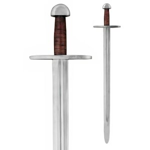 Norman Sword with Scabbard, practical blunt, SK-C