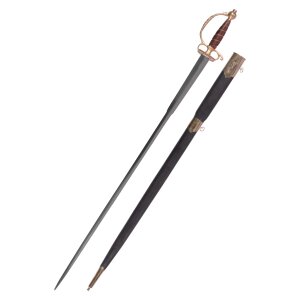 18th Century Civilian Epee with scabbard
