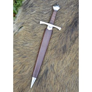 Medieval Dagger with scabbard, practical blunt, light...