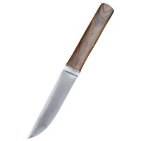 Viking sax knife with walnut handle, approx. 28 cm